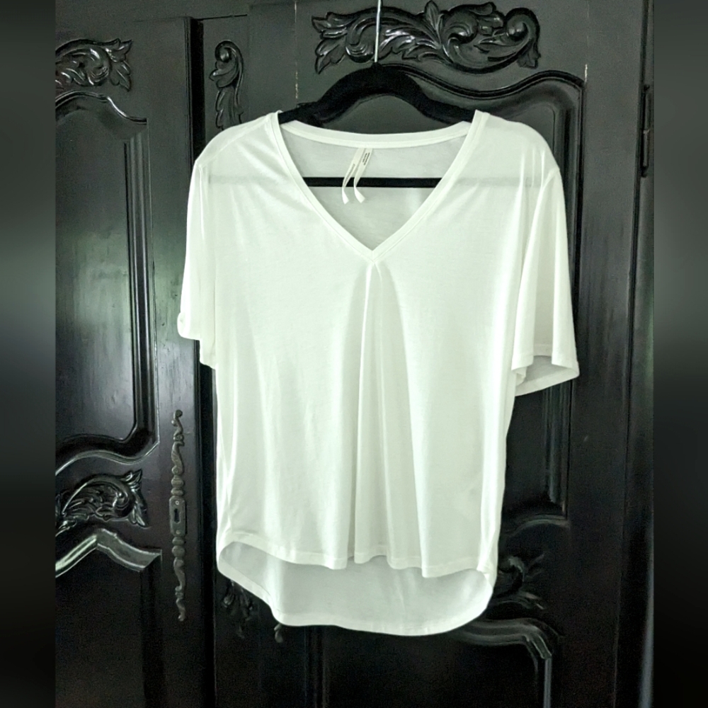 White anthro tee